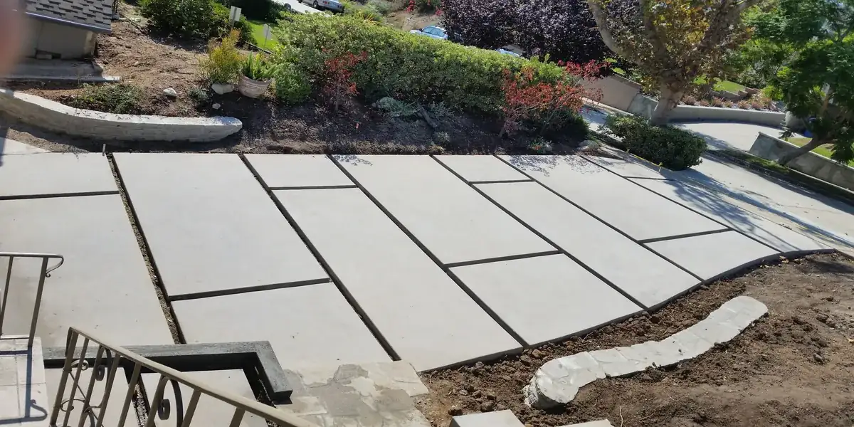 Stucco finish on modern home