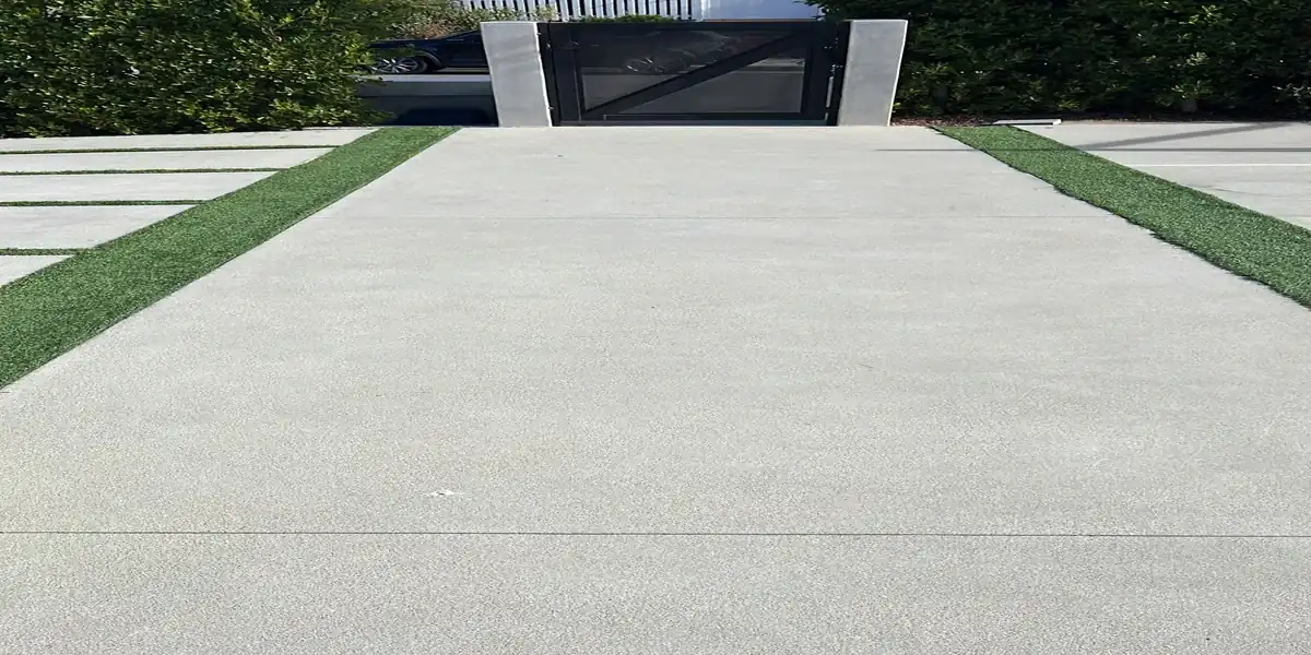 Stucco finish on modern home