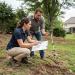 Site planning and design blueprint for pool construction